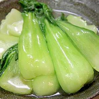 手早く簡単『青梗菜の炒め物』